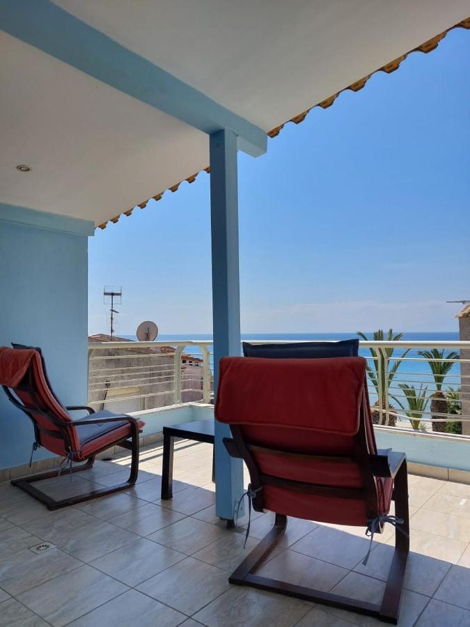 Apartment In Siviri Sea View Kültér fotó