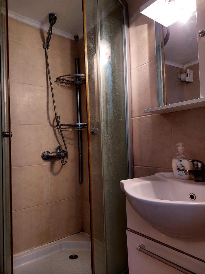 Apartment In Siviri Sea View Kültér fotó