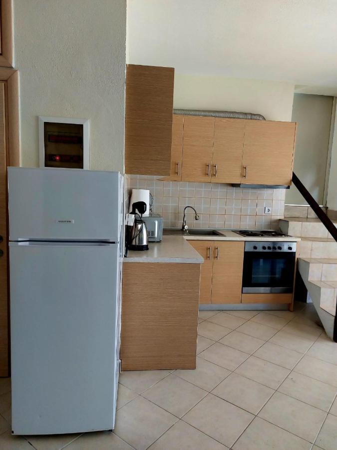 Apartment In Siviri Sea View Kültér fotó