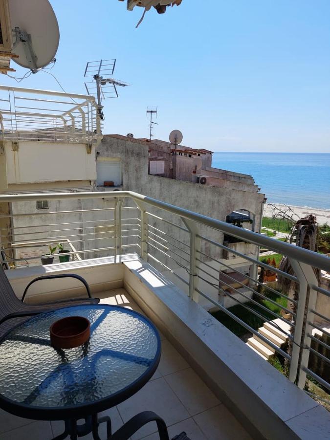 Apartment In Siviri Sea View Kültér fotó
