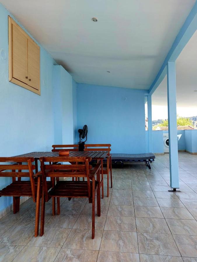 Apartment In Siviri Sea View Kültér fotó