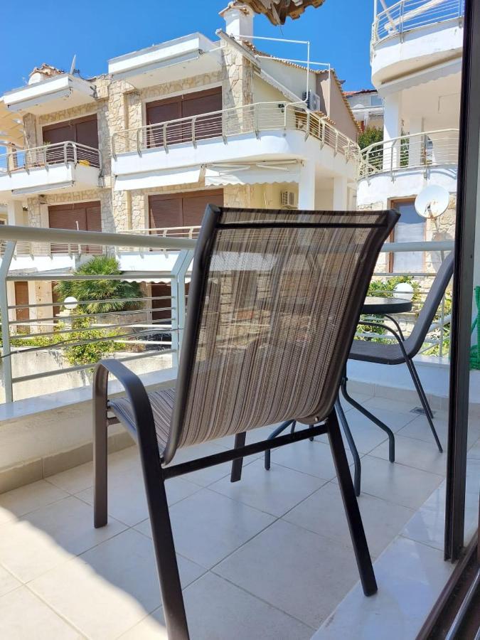 Apartment In Siviri Sea View Kültér fotó