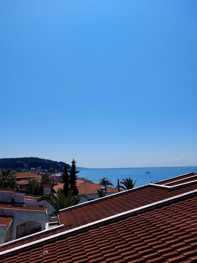 Apartment In Siviri Sea View Kültér fotó