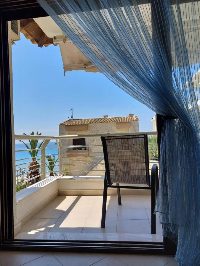 Apartment In Siviri Sea View Kültér fotó