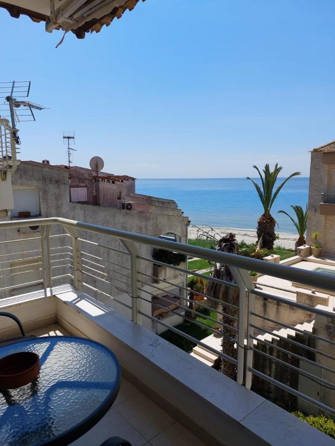 Apartment In Siviri Sea View Kültér fotó